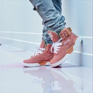 EWING 33  x You Gotta Eat This Hi"Sushi" Sneaker Sz 9.5 Stylish Limited Edition